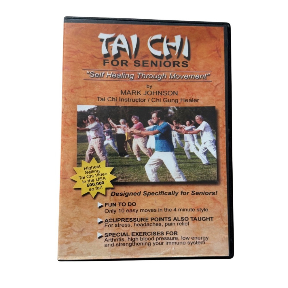 Tai Chi For Seniors Self Healing Through Movement Mark Johnson DVD Workout Video